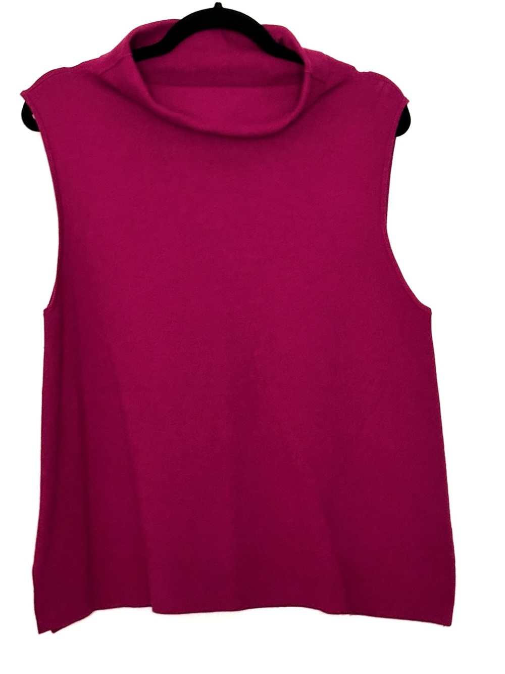 Talbots Cowl-Neck Sweater Shell Plumrose Size Large